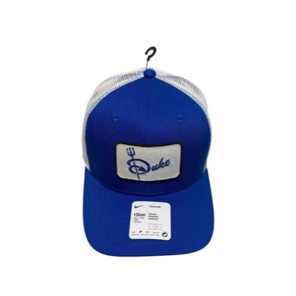Nike Duke Blue Devils Classic 99 Alternate Trucker Adjustable Snapback Hat Cap - Picture 10 of 12